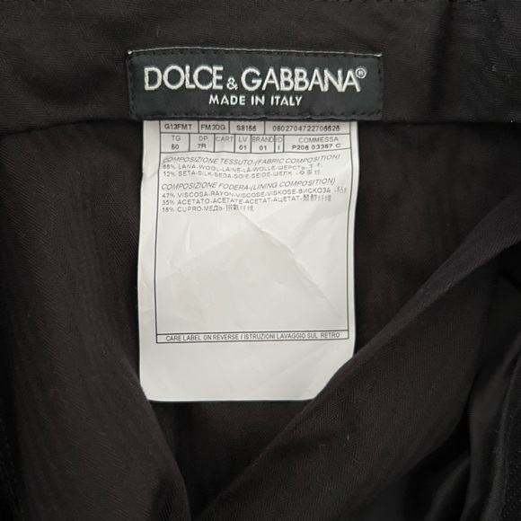 Dolce & Gabbana Dark Blue Double Breasted 3 Piece MARTINI Suit - Picture 4 of 6